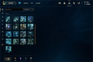 Conta Mono Talon Smurf 3 Skin Do talon + Novo Passe Lvl 30 - League of Legends LOL
