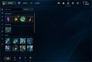Conta Mono Talon Smurf 3 Skin Do talon + Novo Passe Lvl 30 - League of Legends LOL