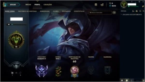 Conta LOL Diamante IV - 85 Vitória e 34 Derrota - League of Legends