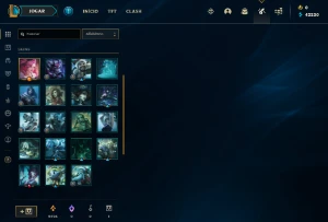 Conta PLATINA 4 - Win 77% - LOL (league of legends) ELOMOON