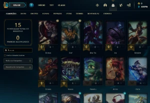 Conta PLATINA 4 - Win 77% - LOL (league of legends) ELOMOON