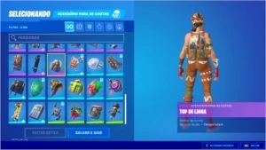 CONTA FORTNITE 46 SKIN/PACOTE CONGELADO + PASSE ATUAL