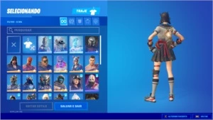 CONTA FORTNITE 46 SKIN/PACOTE CONGELADO + PASSE ATUAL