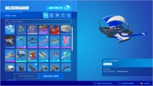 CONTA FORTNITE 46 SKIN/PACOTE CONGELADO + PASSE ATUAL