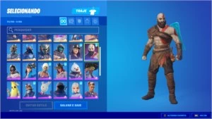 CONTA FORTNITE 46 SKIN/PACOTE CONGELADO + PASSE ATUAL