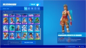 CONTA FORTNITE 46 SKIN/PACOTE CONGELADO + PASSE ATUAL