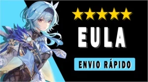 GENSHIN IMPACT CONTA COM EULA 5⭐ AR10 ✨