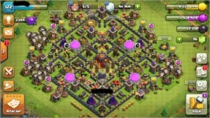 CV 10 Top - muros nível 10 - Clash of Clans