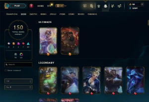 Conta De League Of Leagends/Full Acesso/Brl / 150 Skins / - League of Legends LOL