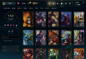 Conta De League Of Leagends/Full Acesso/Brl / 150 Skins / - League of Legends LOL