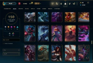 Conta De League Of Leagends/Full Acesso/Brl / 150 Skins / - League of Legends LOL