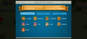 rise of kingdoms 78m vip 15 9 lendarios full - Outros