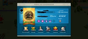 rise of kingdoms 78m vip 15 9 lendarios full - Outros