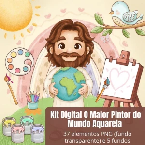 Kit Digital o Maior Pintor do Mundo - Aquarela - Outros