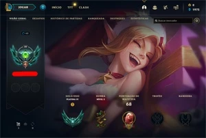 PLATINA 4 | 26 SKINS | 20 ESSENCIA MITICA | CONTA LOL - League of Legends