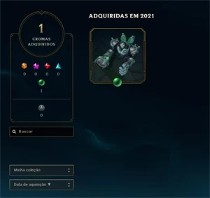 PLATINA 4 | 26 SKINS | 20 ESSENCIA MITICA | CONTA LOL - League of Legends