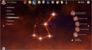 Conta - Diluc + Klee + Xiangling (6C) - AR 40 - Genshin Impact