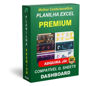 Planilhas Excel com Dashboard Premium - Outros