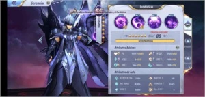 VENDA DE CONTA SAINT SEIYA AWAKENING - A1 PEGASUS - LV 62 SSA