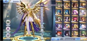 VENDA DE CONTA SAINT SEIYA AWAKENING - A1 PEGASUS - LV 62 SSA
