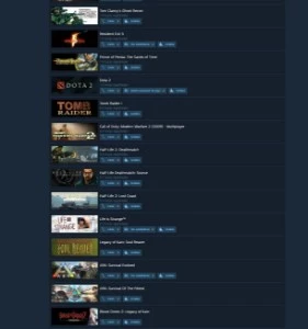 Conta steam lvl 30 com 65 jogos