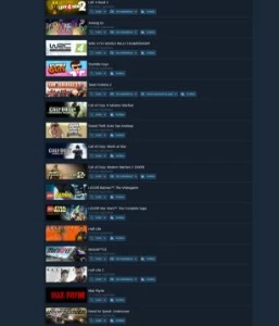 Conta steam lvl 30 com 65 jogos