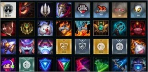 CONTA COM BORDA DE MESTRE , ELO ATUAL PLATINA 1 - League of Legends LOL