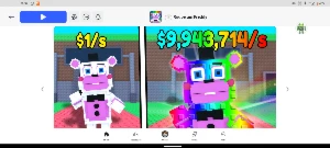 Conta Roblox:Roube Um Freddy☀️☀️