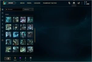 Conta Platina 4 - League of Legends LOL