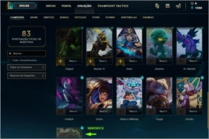 Conta Platina 4 - League of Legends LOL