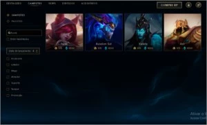 CONTA DE LOL/ 88 SKINS/ OURO/ SKIN ULTIMATE/ 7 LENDÁRIAS - League of Legends