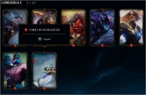 CONTA DE LOL/ 88 SKINS/ OURO/ SKIN ULTIMATE/ 7 LENDÁRIAS - League of Legends