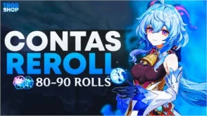 AR20 - CONTAS REROLL PARA GENSHIN IMPACT - EXPEDIÇÃO DEBLOQ