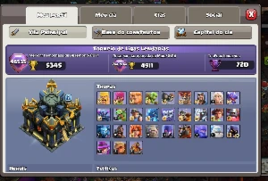 CV17 barato quase full - Clash of Clans