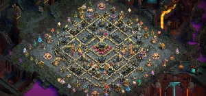 CV17 barato quase full - Clash of Clans