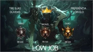 ELO TRAB! (ELO JOB) (Preferência LOW ELO!) - League of Legends LOL