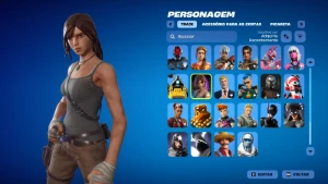 Conta Fortnite | 86 Skins | Lara Croft | Entrega automática!