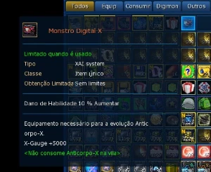Xai Monstro Digital X -> La Omega - Digimon Masters Online DMO