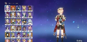 Conta Genshin Impact | Ar60 Mavuika, Raiden, Nahida ++