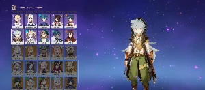 Conta Genshin Impact | Ar60 Mavuika, Raiden, Nahida ++