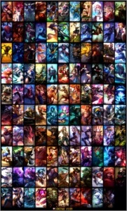 CONTA LOL 109 SKINS, 120 CHAMPS, 4K500 DE EA. - League of Legends