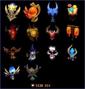 3 Contas Com Diversas Skins - League of Legends LOL
