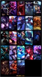 3 Contas Com Diversas Skins - League of Legends LOL