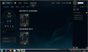 3 Contas Com Diversas Skins - League of Legends LOL