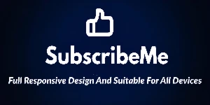 SubscribeMe - Fully Responsive