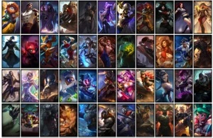 Conta prata 1 com 138 Champs e 150 Skins + 500k de Shaco - League of Legends LOL