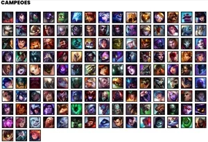 Conta prata 1 com 138 Champs e 150 Skins + 500k de Shaco - League of Legends LOL