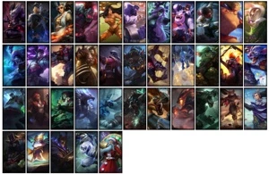 Conta prata 1 com 138 Champs e 150 Skins + 500k de Shaco - League of Legends LOL