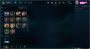 🎀🧸Platina 2 muitas skins e campeão 🧸🎀 - League of Legends LOL