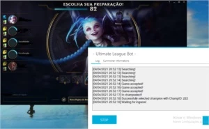 BOT PARA UPAR CONTAS OU TIRAR LEAVER BUSTER - League of Legends LOL